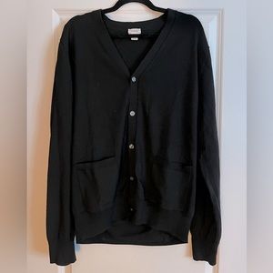 Club Monaco - XL Black Cardigan